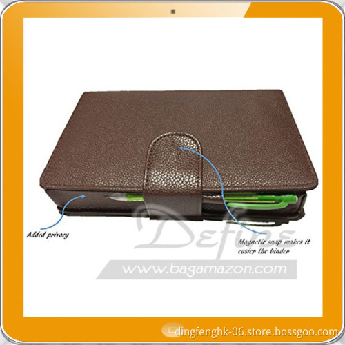 Extra Large Travel/Home Pill Box with PU Leather